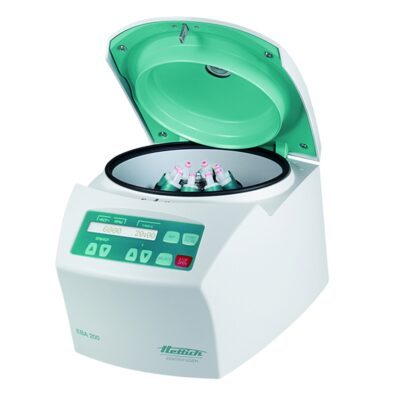 Centrifuga con rotore angolare