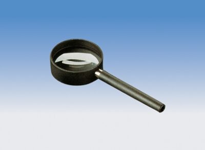 Lente d’ingrandimento con impugnatura, 6x, d=50 mm