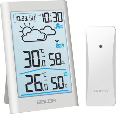 Monitor meteo con ampio display