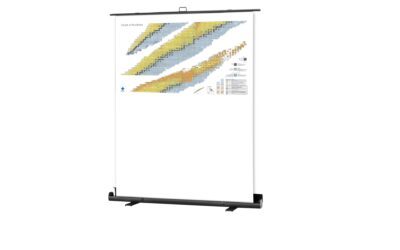 Carta dei nuclidi – Pull Up, 200 x 300 cm (versione completa)
