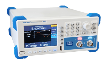 Arbitrato a 1 canale Generatore di segnale ~ 1 μHz – 5 MHz ~ con display TFT
