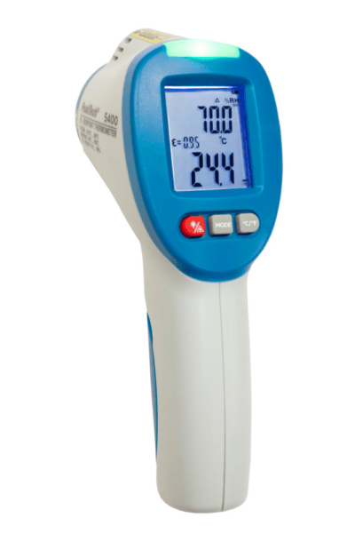 Termometro IR/Misuratore del punto di rugiada ~ -50 … +260°C ~ 0 – 100% UR