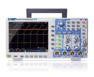 100 MHz / 4 CH ~ 1 GS/s ~ Oscilloscopio touchscreen con USB e LAN