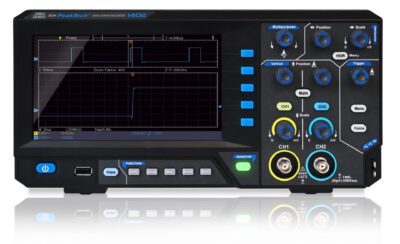 Oscilloscopio a memoria digitale con USB, 20 MHz / 2CH, 250MS/s