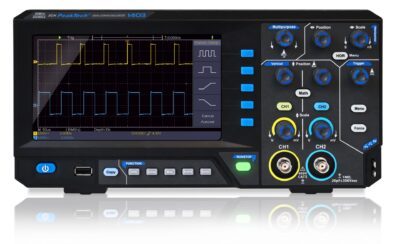 Oscilloscopio a memoria digitale con USB, 50 MHz / 2CH, 500MS/s