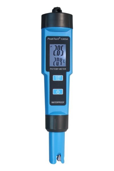 Misuratore di temperatura pH, a penna, pH = 0,00 … 14,00, T = 0 … 50°C