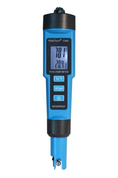 pH/temperatura/conduttimetro, a penna, pH = 0,00 … 14,00, T = 0 … 50°C, EC = 0 … 19990 µS/cm
