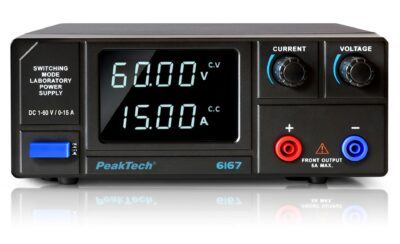 Alimentatore modello a commutazione CC, 1 – 60 V / 0 – 15 A