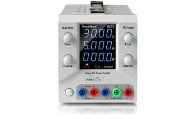 Alimentatore digitale da laboratorio 0 – 30 V/0 – 5 A CC e USB