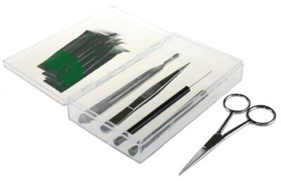 Set da dissezione in scatola di plastica