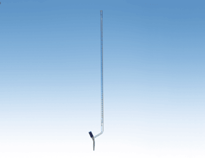 Buretta, rubinetto laterale, Schellbach, 25 ml