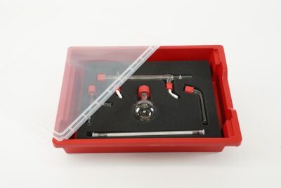 Set di attrezzature per studenti (semplice) Distillazione in schiuma di stoccaggio (incl. scatola e coperchio)