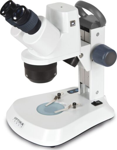 OPTIKA Stereomicroscopio digitale binoculare SFX-91D, 10x/20x/40x