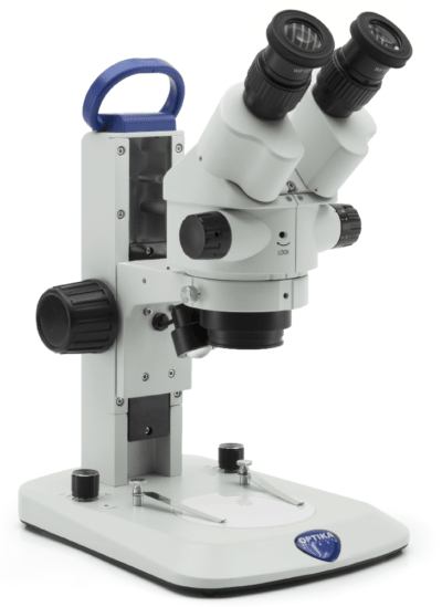 OPTIKA Stereomicroscopio zoom binoculare SLX-2, 7x…45x