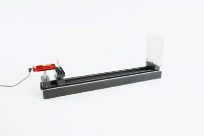 Diffrazione su un ostacolo stretto con laser