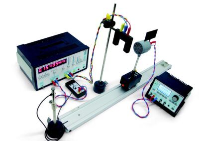 Effetto Doppler acustico con contatore universale