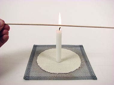 La fiamma della candela