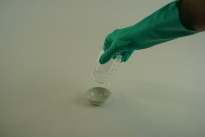 La rilevazione del carbonio con acqua di calce