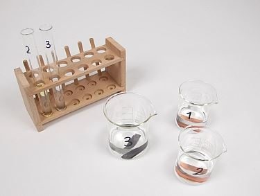 Test del cloruro di ferro / Formazione del verderame