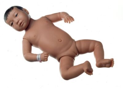 Bambino allattato, femmina