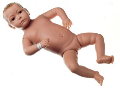 Bambino allattato, femmina