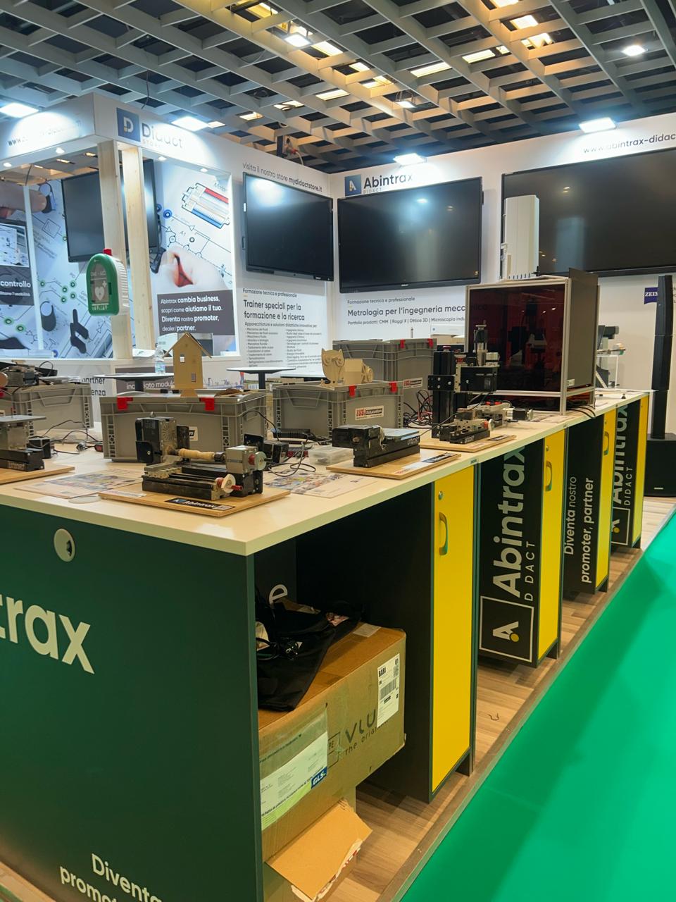 Lo stand Abintrax Didact a Didacta Firenze 2026