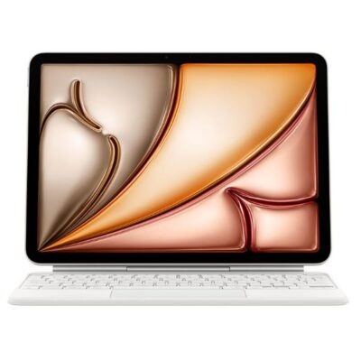 Magic Keyboard per iPad Air 11″ (M3) – Inglese Internazionale – Bianco