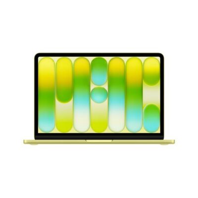 MacBook Neo 13″: Chip Apple A18 Pro con CPU 6-core e GPU 5-core, 8GB, 512GB SSD, Touch ID – Giallo agrume