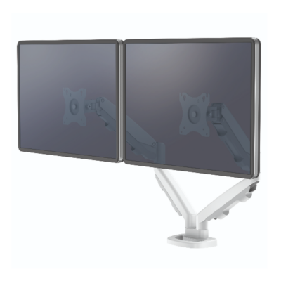 BRACCIO MONITOR DOPPIO EPPA COLORE BIANCO