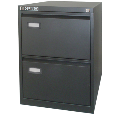 Classificatore KUBO 2 cassetti nero