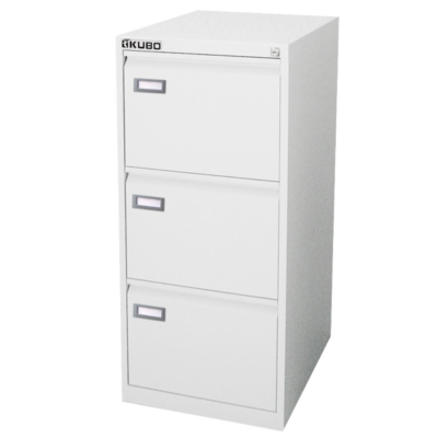 Classificatore KUBO 3 cassetti bianco