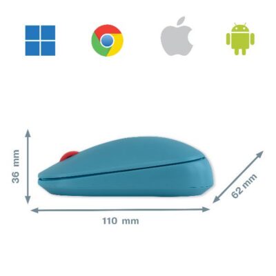COSY MOUSE WIRELESS BLU