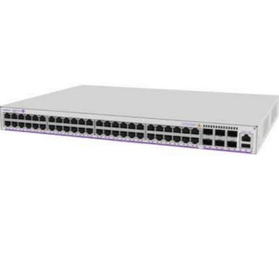 OS2360-U48X fixed 1RU chassis 48×100/1000Base-FX SFP, 2xSFP (1G) uplink ports, 2x1G/10G SFP+ uplink ports, 2x1G uplink or 10G VFL st acking ports. Includes Italy power cord, guides