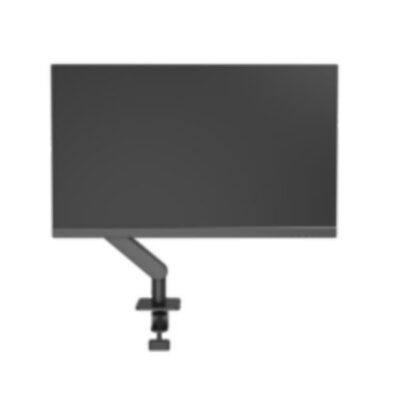 SINGLE MONITOR ARM – BLACK UP TO 34