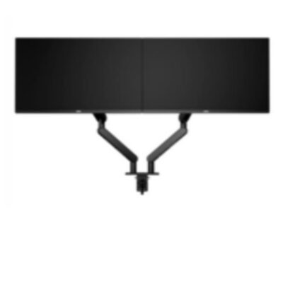 DUAL MONITOR ARM – BLACK UP TO 34