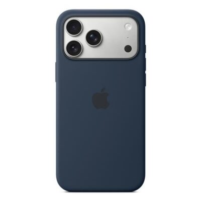 Custodia MagSafe in silicone per iPhone 17 Pro Max – Mezzanotte