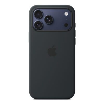 Custodia MagSafe in silicone per iPhone 17 Pro Max – Nero