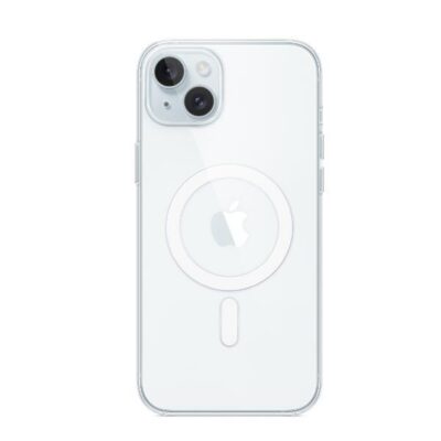Custodia MagSafe trasparente per iPhone 15 Plus