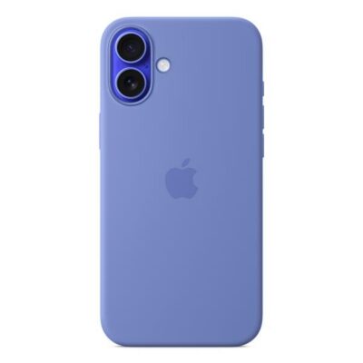 Custodia MagSafe in silicone per iPhone 16 Plus – Pervinca