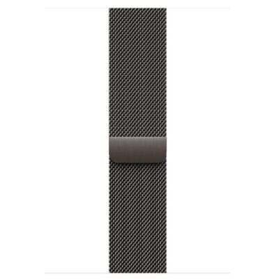 Loop in maglia milanese ardesia (46 mm) – M/L