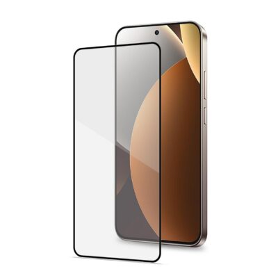 FULLGLASS – Vetro 9H con bordo colorato nero compatibile con Xiaomi Redmi Note 15 Pro 5G/ Poco X8 5G