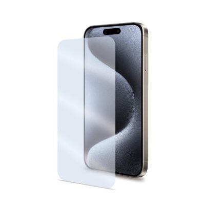 EASY – Vetro 9H con spessore 0.3 mm compatibile con Apple iPhone 15 Pro