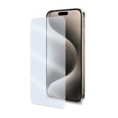 EASY – Vetro 9H con spessore 0.3 mm compatibile con Apple iPhone 15 Pro Max
