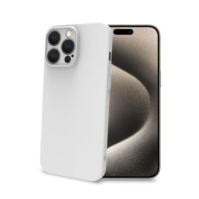 SPACE – Cover morbida super sottile in TPU colore bianco compatibile con Apple iPhone 16 Pro Max [IPHONE 16 CASES]