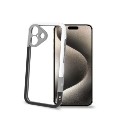 BUMPER – Bumper cover in materiale flessibile, protegge i bordi e la fotocamera posteriore compatibile con Apple iPhone 16 [IPHONE 16 CASES]