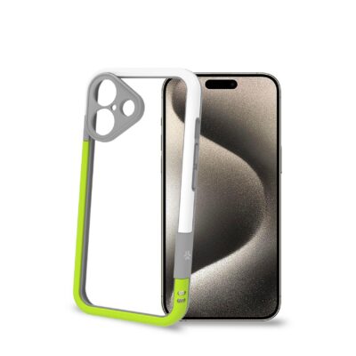 BUMPER – Bumper cover in materiale flessibile, protegge i bordi e la fotocamera posteriore compatibile con Apple iPhone 16 [IPHONE 16 CASES]
