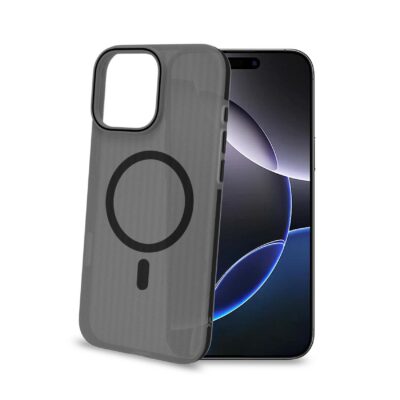 MAGSUIT – Cover semi trasparente in materiale PC compatibile con la tecnologia Magsafe texture ruvida compatibile con Apple iPhone 16 Pro Max[IPHONE 16 CASES]