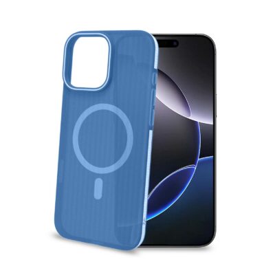 MAGSUIT – Cover semi trasparente in materiale PC compatibile con la tecnologia Magsafe texture ruvida compatibile con Apple iPhone 16 Pro Max[IPHONE 16 CASES]