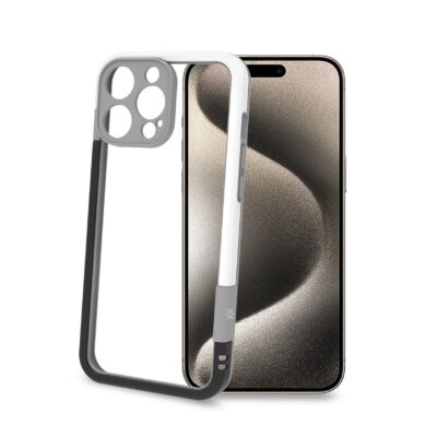 BUMPER – Bumper cover in materiale flessibile, protegge i bordi e la fotocamera posteriore compatibile con Apple iPhone 16 Pro Max [IPHONE 16 CASES]