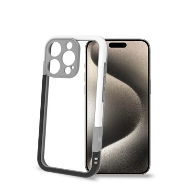 BUMPER – Bumper cover in materiale flessibile, protegge i bordi e la fotocamera posteriore compatibile con Apple iPhone 16 Pro [IPHONE 16 CASES]